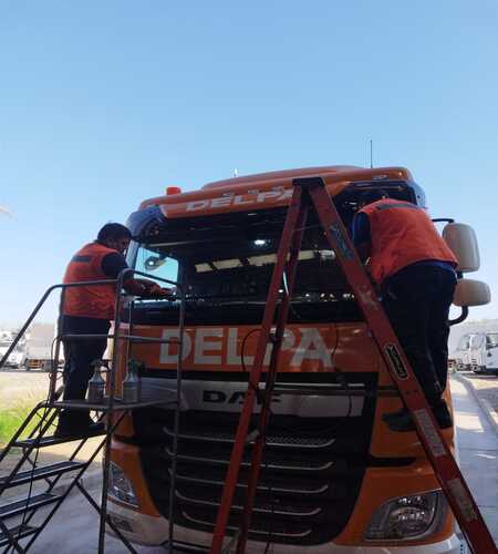 Láminas de seguridad para camiones